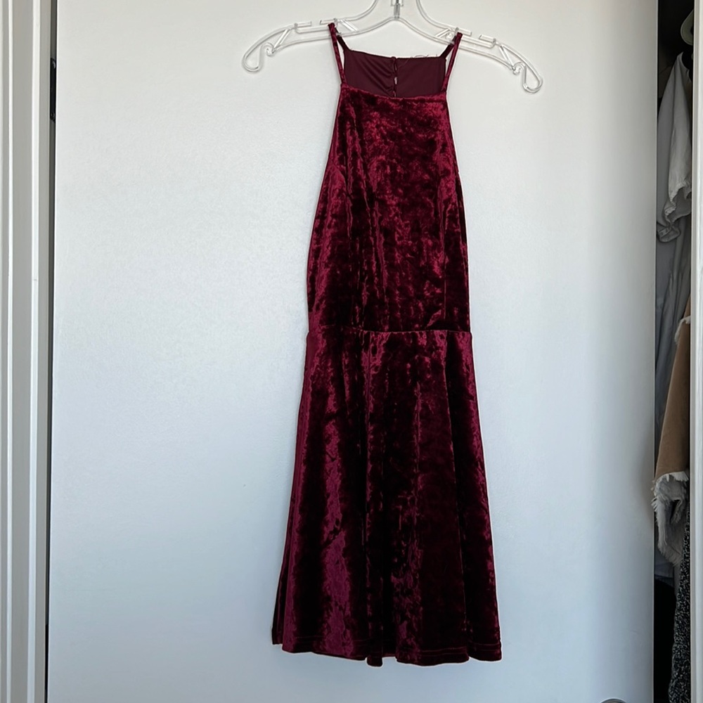 Lulus Velvet Dress